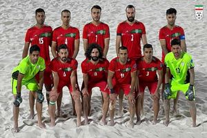 سر دادن شعار علیه جمهوری اسلامی پس از فوتبال ساحلی ایران و امارات