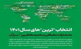 انتخاب "ترین‌های" سال ۱۴۰۱/ فرآیند این انتخاب چیست؟