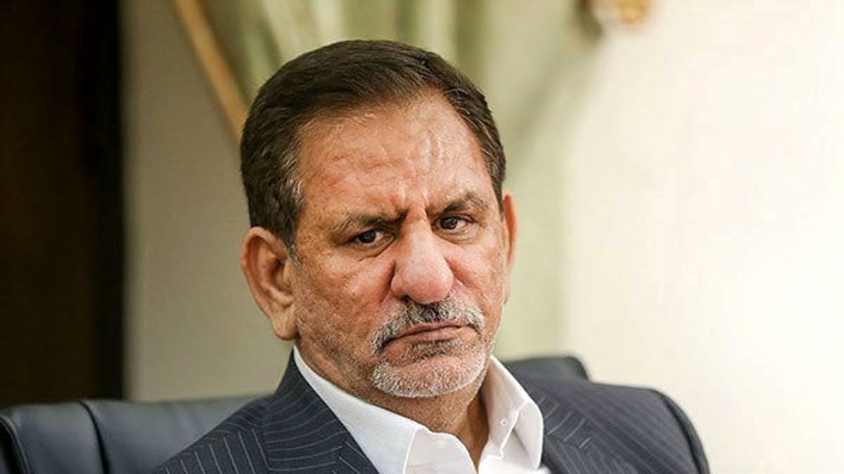 حضور جهانگیری پای صندوق اخذ رأی/ تصویر