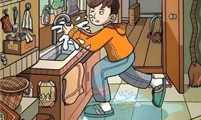 بازی فکری/ با دقت به اشیای داخل آشپزخانه نگاه کنید تا بتوانید شانه پنهان را پیدا کنید