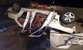 مرگ ۵ تبعه افغان در تصادف سمند و تریلر‌