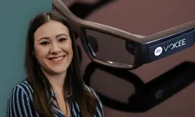 عینکی برای ناشنوایان!