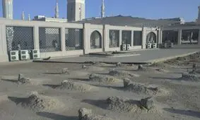 تصویری کمتر دیده شده از مزار مادر حضرت عباس/ عکس
