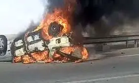 سوختن 2 نفر در آتش بنزین قاچاق