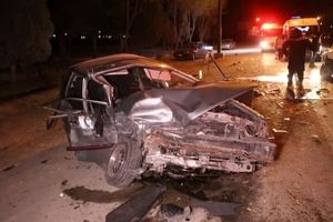 تصادف سواری با تریلی در کردکوی ۲ کشته و یک مصدوم داشت