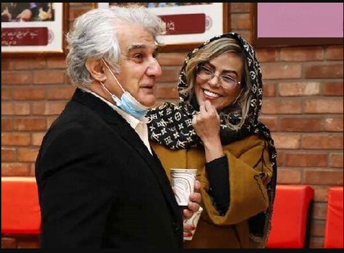 مهدی هاشمی و همسرش در موزه سینما/ عکس