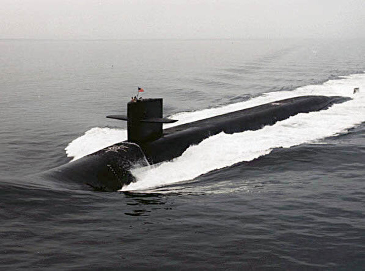 حضور نادر زیردریایی هسته‌ای آمریکا در کره جنوبی

