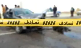 واژگونی ۲ خودروی پژو و پراید حادثه ساز شد/ آمار مصدومان