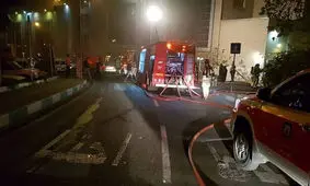 ۴ فوتی و ۲ مصدوم بر اثر حریق در یک برج مسکونی/ ویدئو