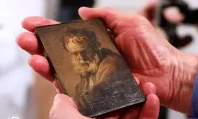 گرانترین نقاشی دنیا که به اندازۀ یک گوشی هوشمند است