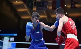 موسوی در بوکس قهرمانی آسیا به مدال نقره دست یافت