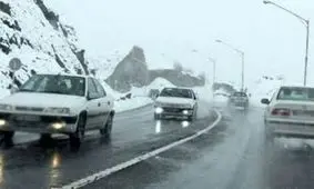 برف و باران در جاده های نیمی از استان های کشور 