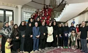 دیدار سفیر ایران با اعضای تیم ملی فوتبال بانوان