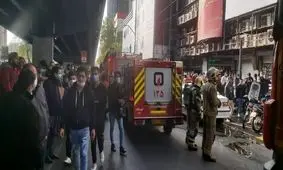 علت مشاهده دود در خیابان جمهوری اعلام شد