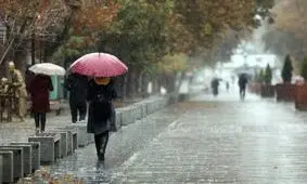 بارش پراکنده در شمال کشور