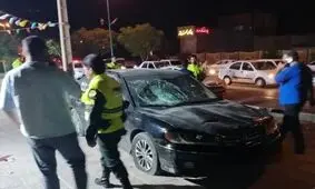 فوت دختر ۱۳ ساله در برخورد یک خودرو با تجمع‌کنندگان شب‌های اقتدار در یزد/ در این تصادف ۶ نفر مصدوم شده‌اند که از این تعداد ۵ نفر اعضای یک خانواده هستند