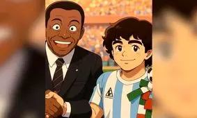 شکل و شمایل ستارگان فوتبال جهان با هوش مصنوعی/ ویدئو