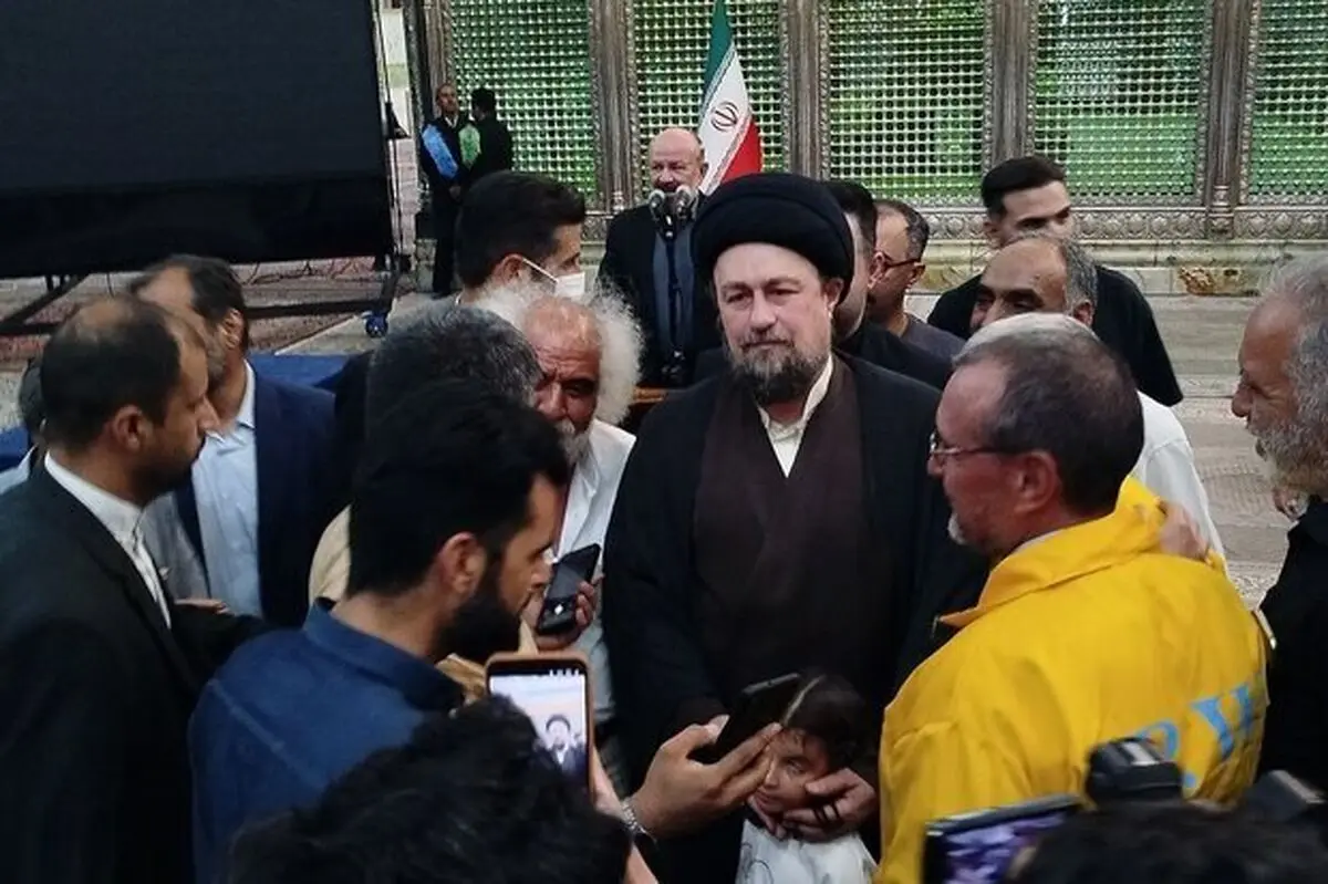 سیدحسن خمینی: گاهی پس از شهادت‌ها مسئولیت را به‌عهده‌گرفتن به‌ مراتب سخت‌تر است

