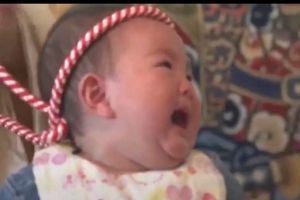 مسابقه عجیب گریه نوزادان/ ویدئو 