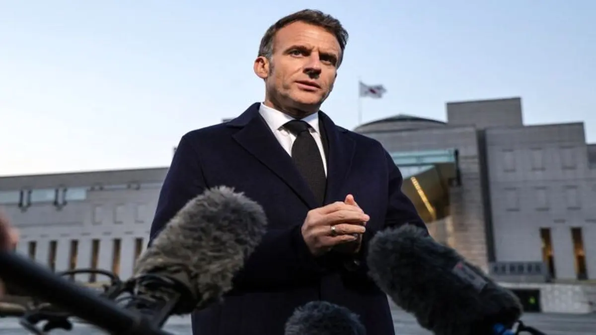 ماکرون: تصمیم جنگ در ایران را آمریکایی ها و اسراییلی ها به‌طور یک جانبه اتخاذ کردند