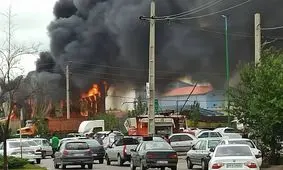 بی احتیاطی کارگر جوشکار واحد تولیدی را در اردبیل طعمه حریق کرد/ ویدئو