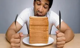 این نشانه ها می گوید در خوردن نان زیاده‌روی می کنید