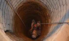 سقوط زن جوان به چاه 30 متری