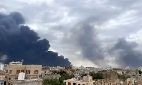 حملات هوایی اسرائیل به فرودگاه بین‌المللی صنعا/ ویدئو

