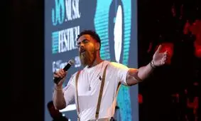 حضور بازیگران ایرانی در کنسرت خواننده محبوبشان/ تصاویر