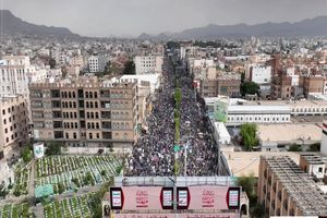 رهبر انصارالله یمن: حمایت ما از فلسطین انتخابی برگشتناپذیر است