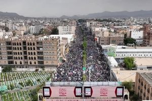 رهبر انصارالله یمن: حمایت ما از فلسطین انتخابی برگشت‌ناپذیر است


