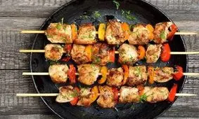 طرز تهیه جوجه کباب چوبی

