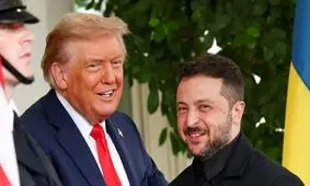 شوخی ترامپ با زلنسکی درباره لغو انتخابات/ ویدئو