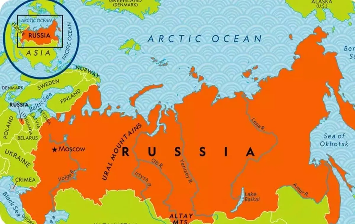 2 هویت، یک کشور؛ آشنایی با کشورهای دو قاره‌ای/ اینفوگرافی