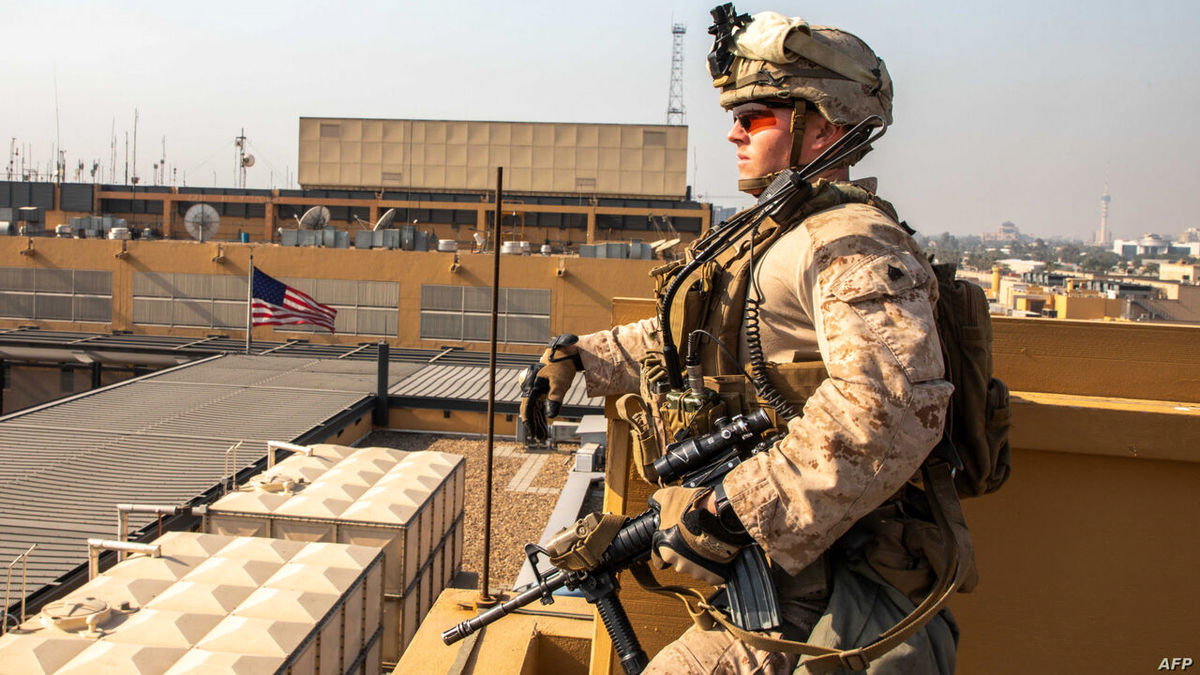 به صدا درآمدن آژیر خطر سفارت آمریکا در منطقه سبز بغداد