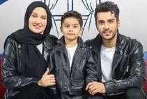 خلاقیت خنده دار شهرداری تهران برای تبلیغ فرزندآوری با نصب بنر گلوریا هاردی و ساعد سهیلی