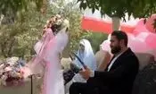 حرکت کاروان زوج‌های جانفدا از امام حسین (ع) به سمت میدان آزادی تهران/ ویدئو