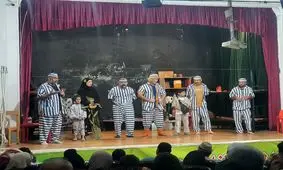 پایان اجرای نمایش کمدی "إلناس أجناس" در فرهنگسرای علوی اهواز