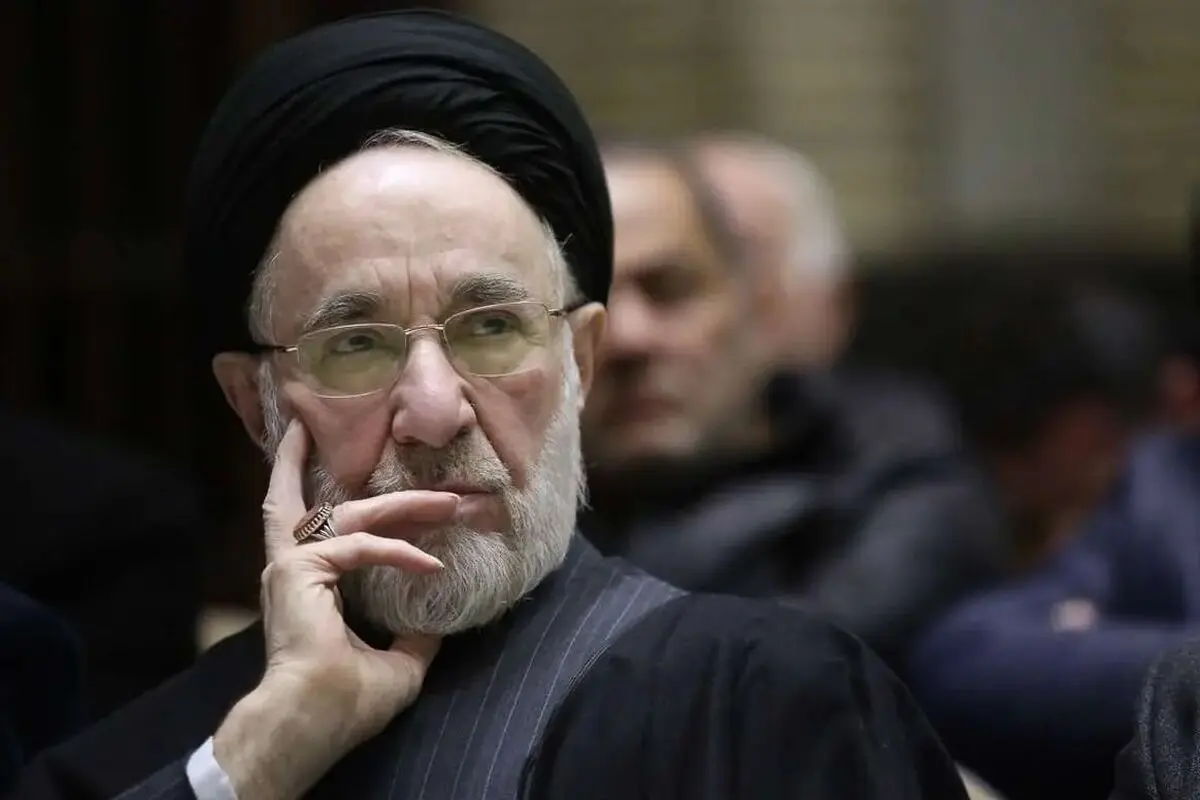 ‌احوالپرسی خاتمی از آیت‌الله شبیری زنجانی/ عکس

