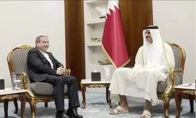 رایزنی عراقچی با امیر قطر در دوحه

