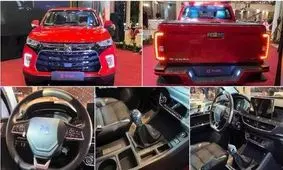 تنها پیکاپ وارداتی که با استاندارهای اروپا وارد ایران شد/ عکس
