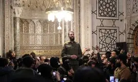  ژست خاکی و ساده ابومحمد الجولانی، فرمانده تحریر الشام/ ویدئو

