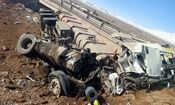 سقوط تریلر از پل در محور نائین-اردستان