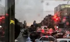 بارش رگباری در تهران طی ساعات آینده