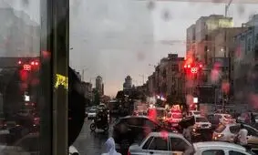 بارش رگباری در تهران طی ساعات آینده