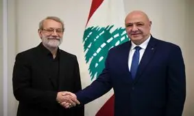 دیدار لاریجانی با جوزف عون، رئیس‌جمهور لبنان

