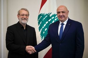 دیدار لاریجانی با جوزف عون، رئیس‌جمهور لبنان

