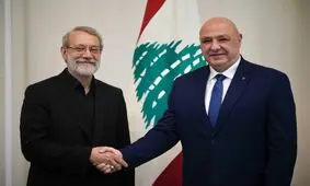 دیدار لاریجانی با جوزف عون، رئیس‌جمهور لبنان

