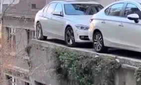 پرریسک‌ترین و عجیب‌ترین جای پارک دنیا / ویدیو 