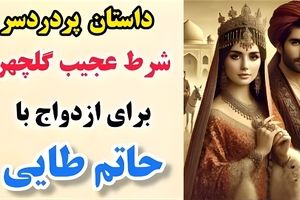 داستان حاتم طایی و گلچهره خانم/ سه راز عجیب و باورنکردنی گلچهره برای ازدواج با حاتم/ قسمت دوم
